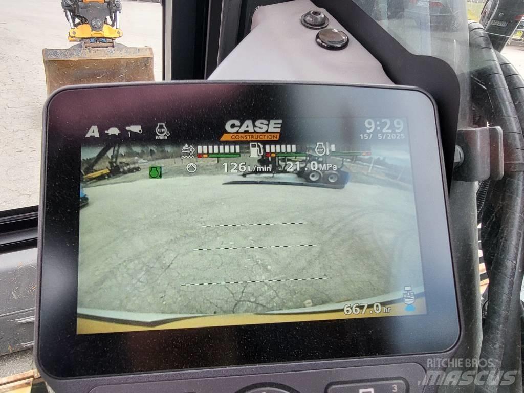 CASE CX 145 D SR Bageri guseničari
