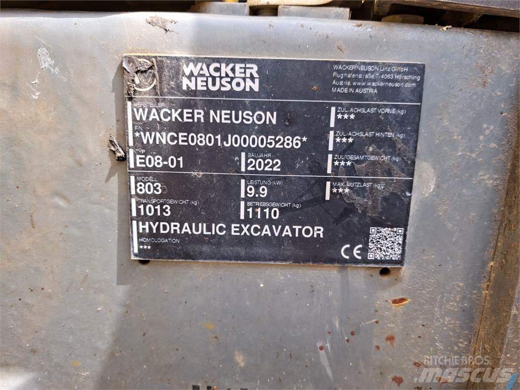 Wacker Neuson 803 Bageri guseničari