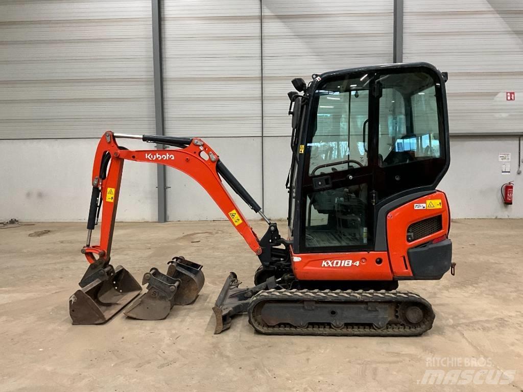 Kubota KX 018-4 Mini bageri < 7t