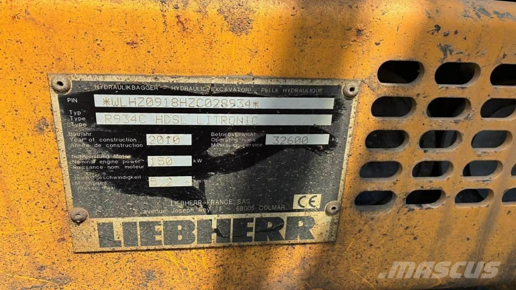 Liebherr R 934 C Bageri guseničari