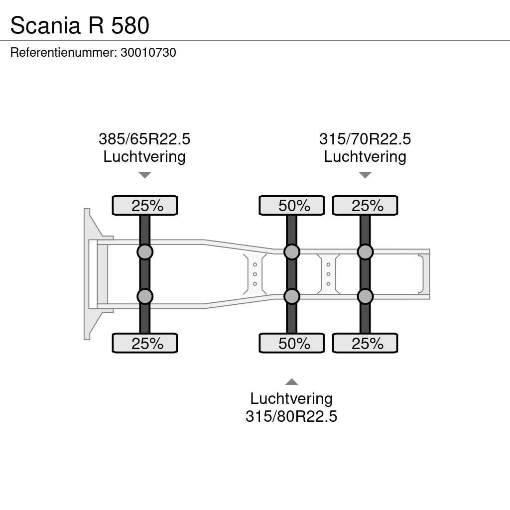 Scania R 580 Tegljači