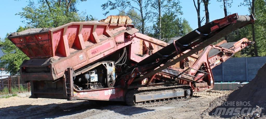 Sandvik QE 440 Mobilna sita