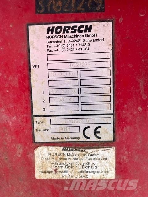 Horsch Cruiser 6 XL Kultivatori