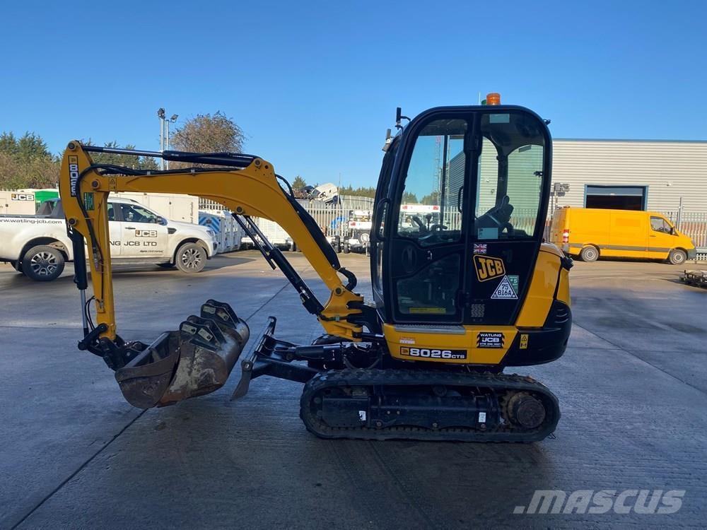 JCB 8026 Mini bageri < 7t