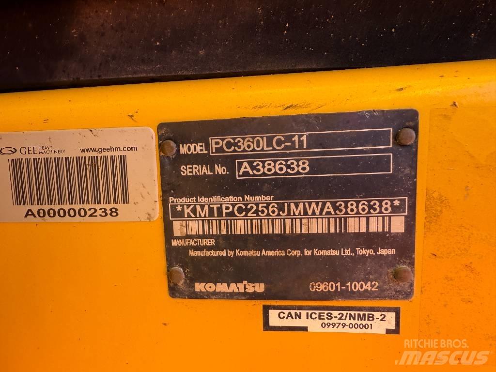 Komatsu PC360LC-11 Bageri guseničari