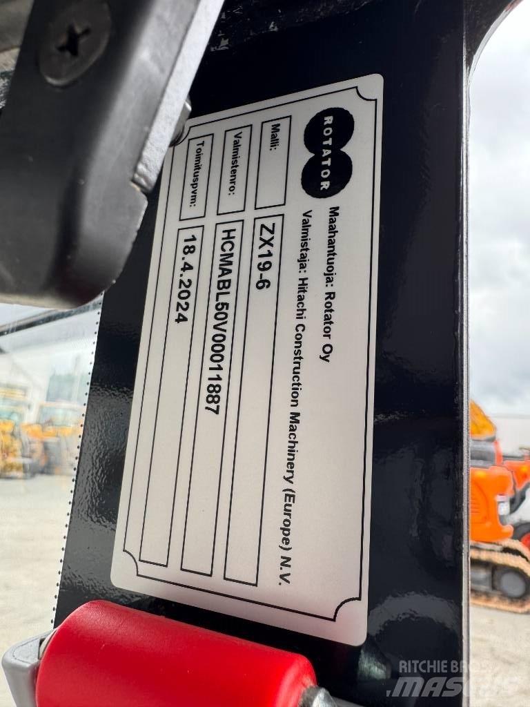 Hitachi ZX 19-6 CR Mini bageri < 7t