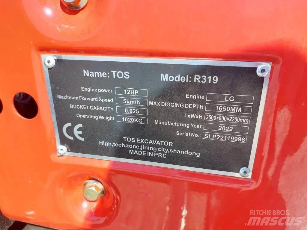 TOS R319 Mini bageri < 7t