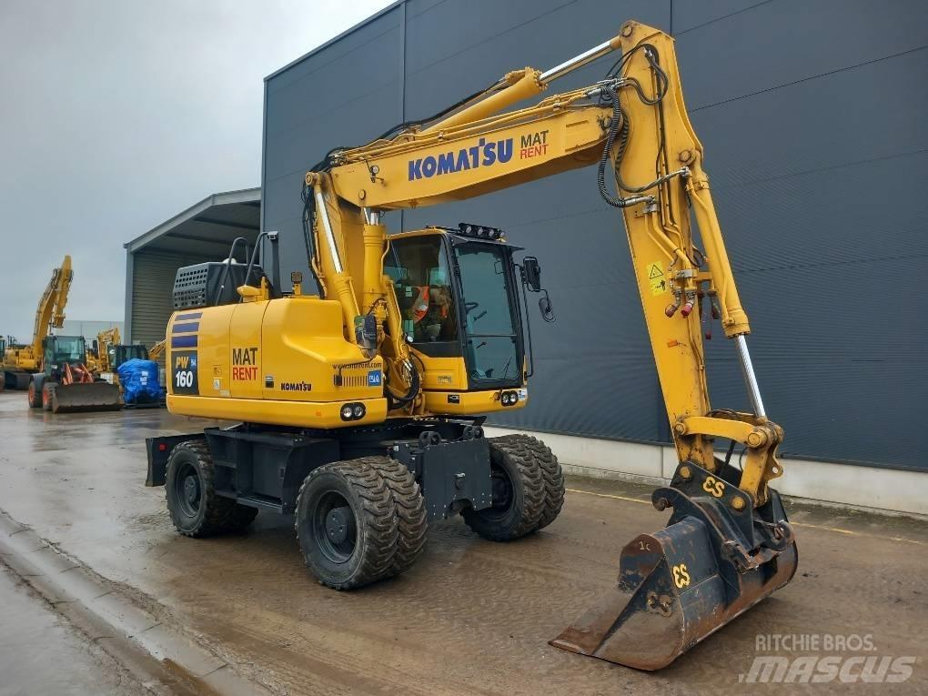 Komatsu PW160-11E0 Bageri točkaši