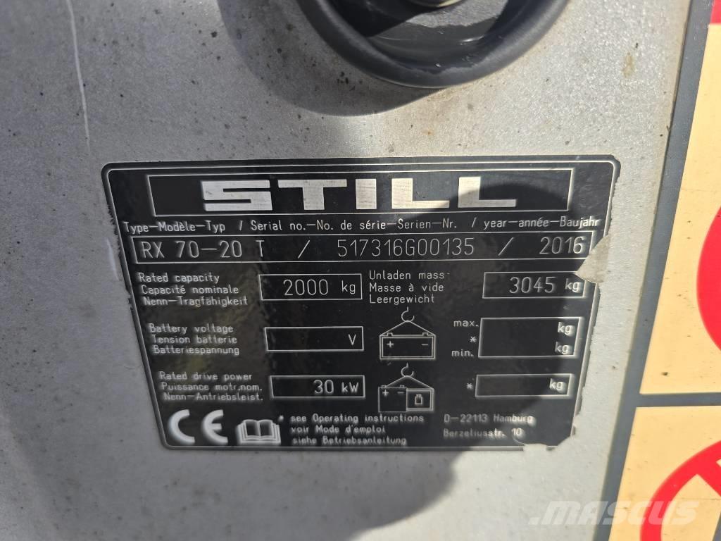 Still RX 70-20 Plinski viljuškari