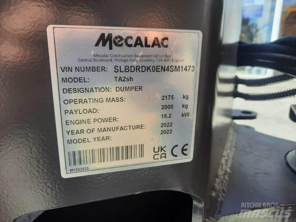Mecalac TA2SH Damperi za gradilište