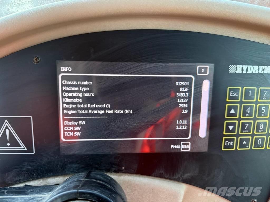 Hydrema 912 F Zglobni damperi