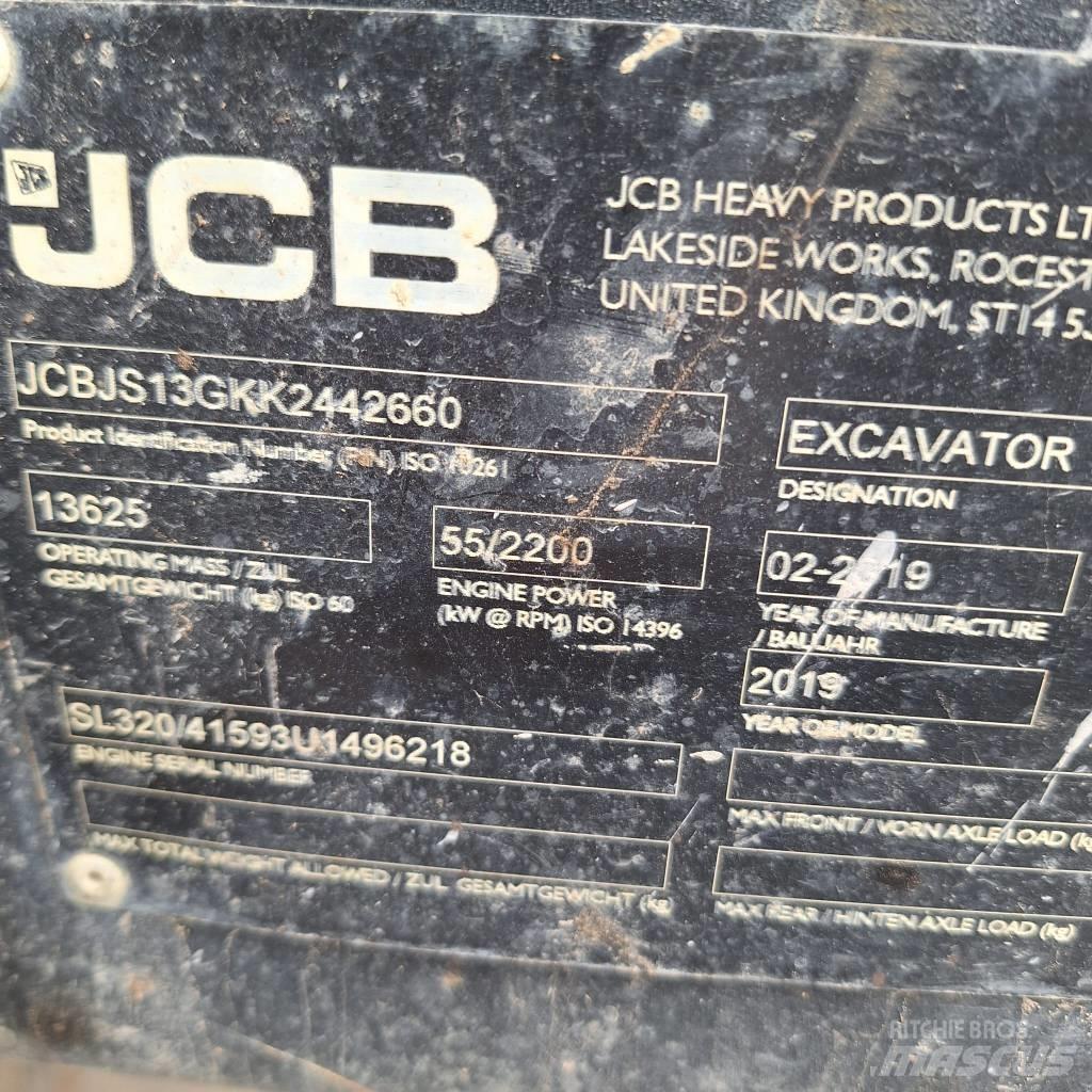 JCB JS 131 LC Bageri guseničari