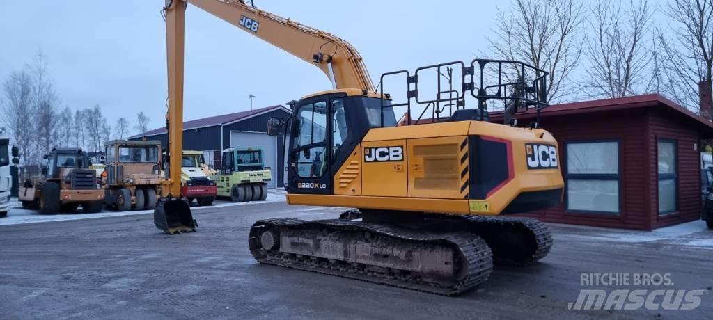 JCB 220 X Long Bageri guseničari