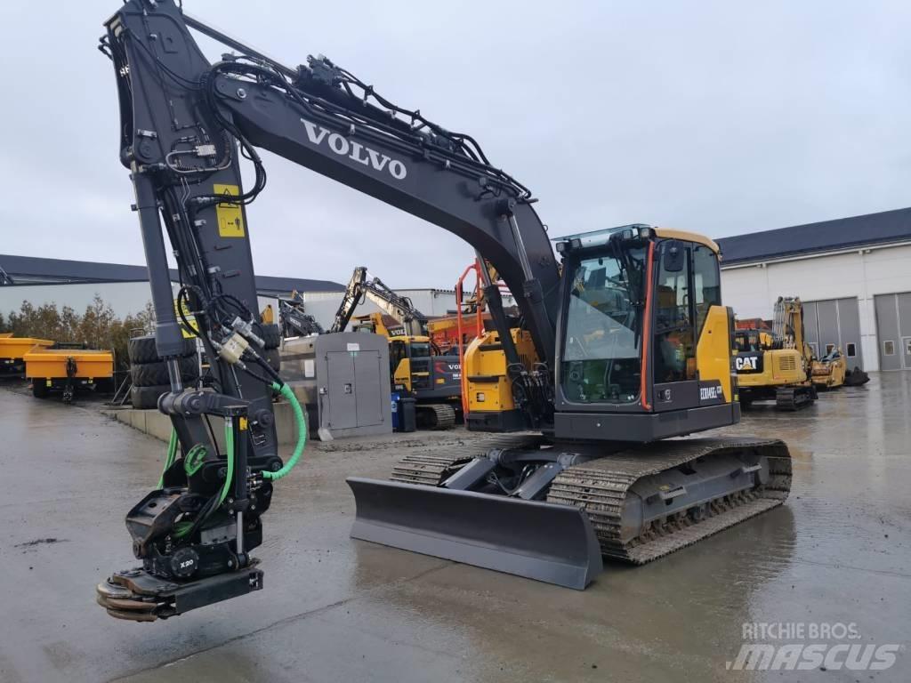 Volvo ECR145EL Bageri guseničari