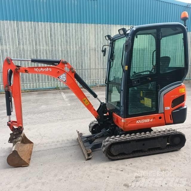 Kubota KX 018-4 Mini bageri < 7t