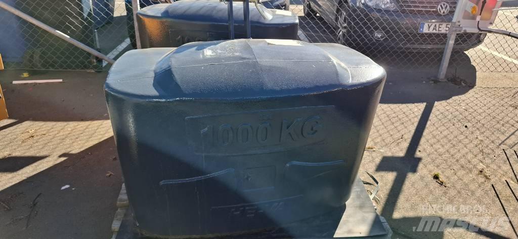 He-Va 1000 kg Prednji tegovi