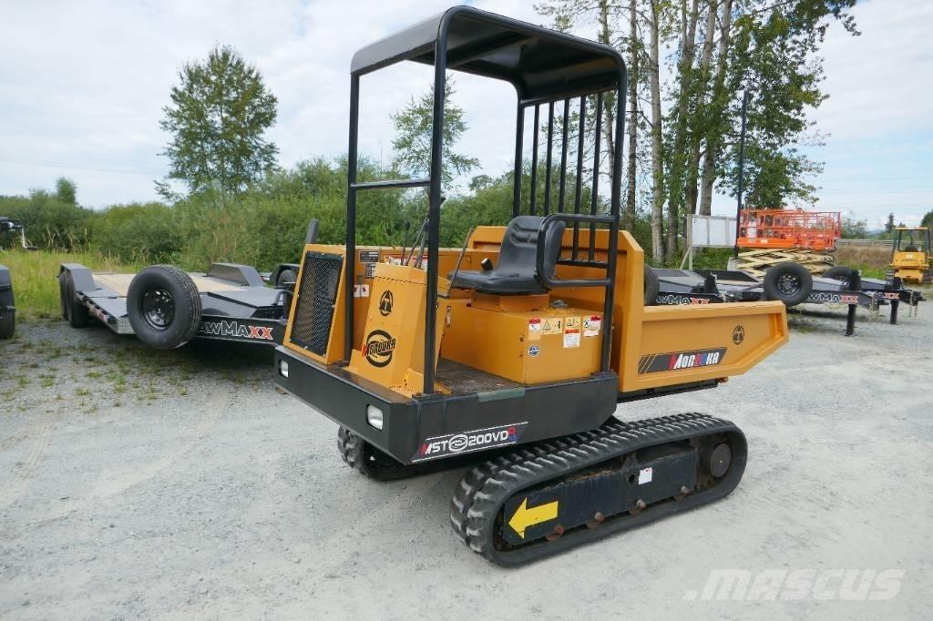 Morooka MST 200 Damperi na gusenice