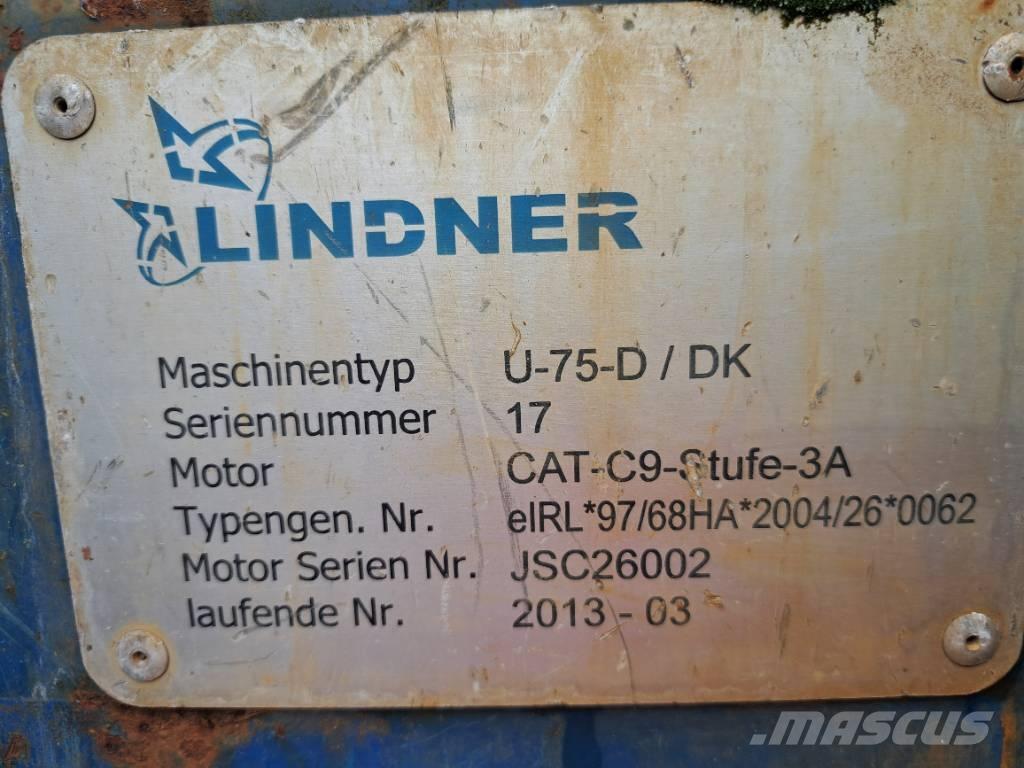 Lindner Urraco 75 D Mašine za uništavanje otpada