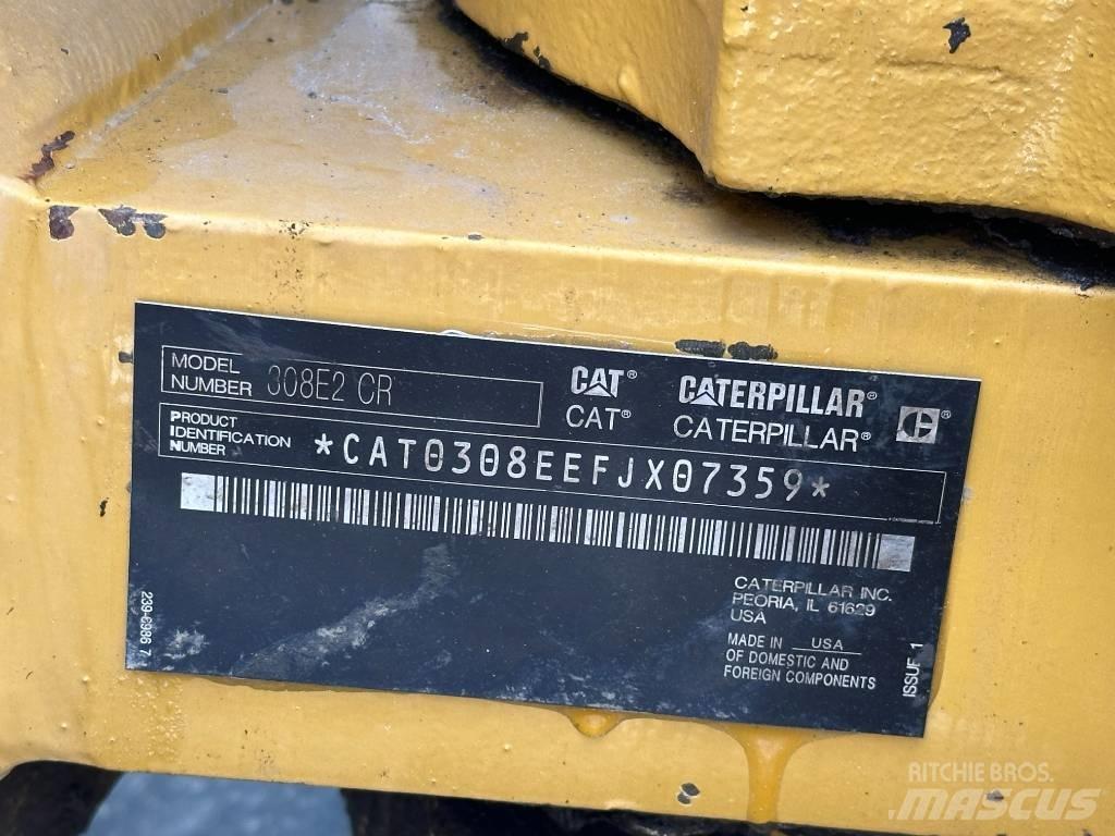 CAT 308 E 2 CR Midi bageri 7t – 12t