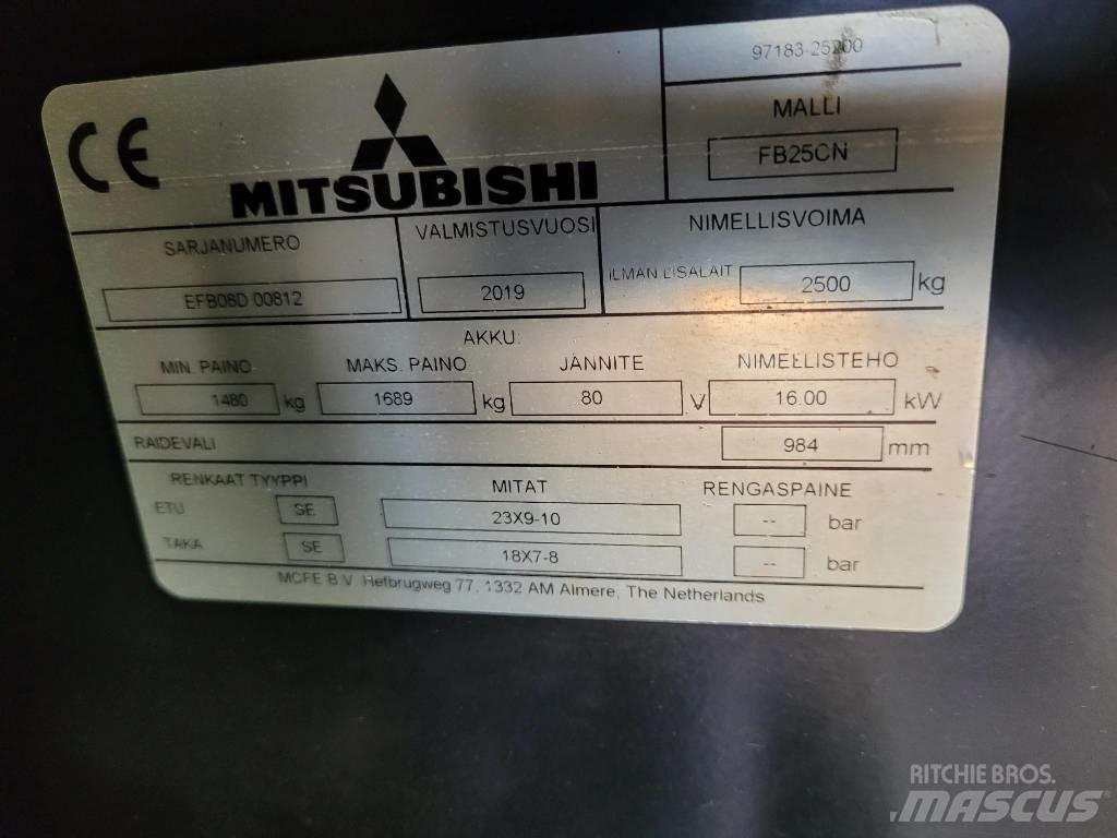 Mitsubishi FB 25 CN Električni viljuškari