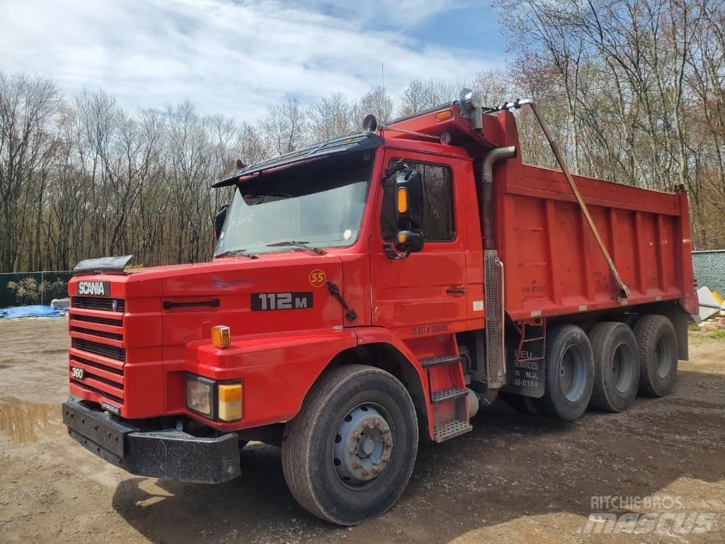 Scania 112 - Tri Axle Kiperi kamioni