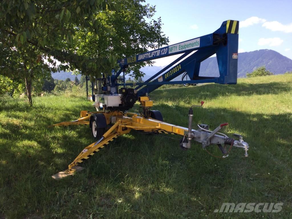Niftylift 120HDE Vučne prikolice se podiznom košarom