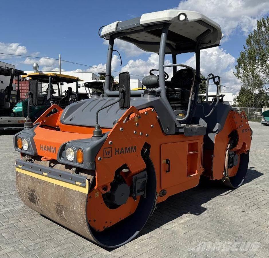 Hamm HD+ 70i VV Valjci sa duplim bubnjem