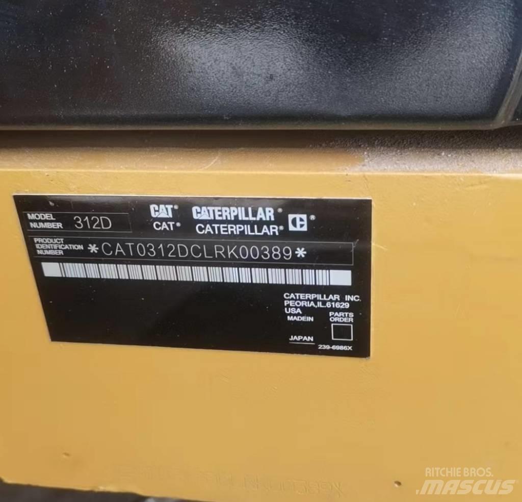 CAT 312 D Bageri guseničari