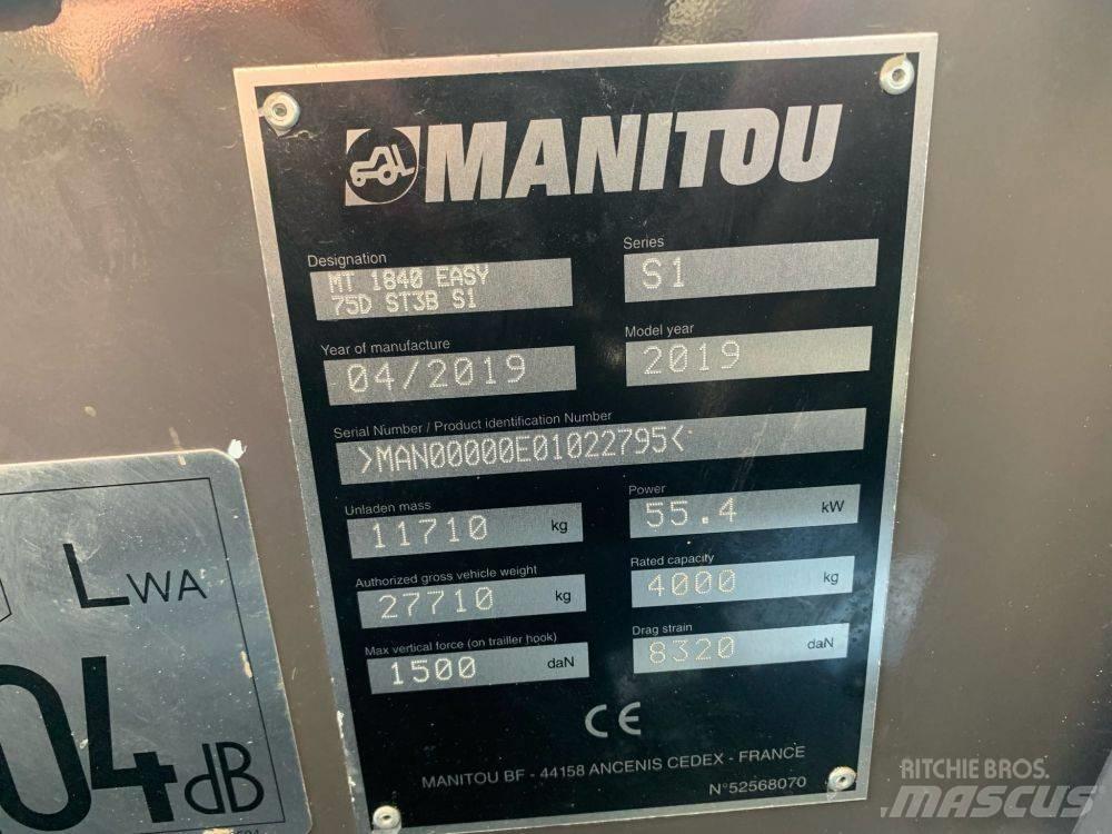 Manitou MT 1840 Teleskopski viljuškari