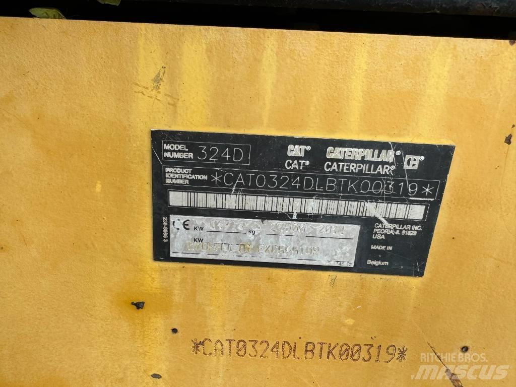 CAT 324 D L Bageri guseničari