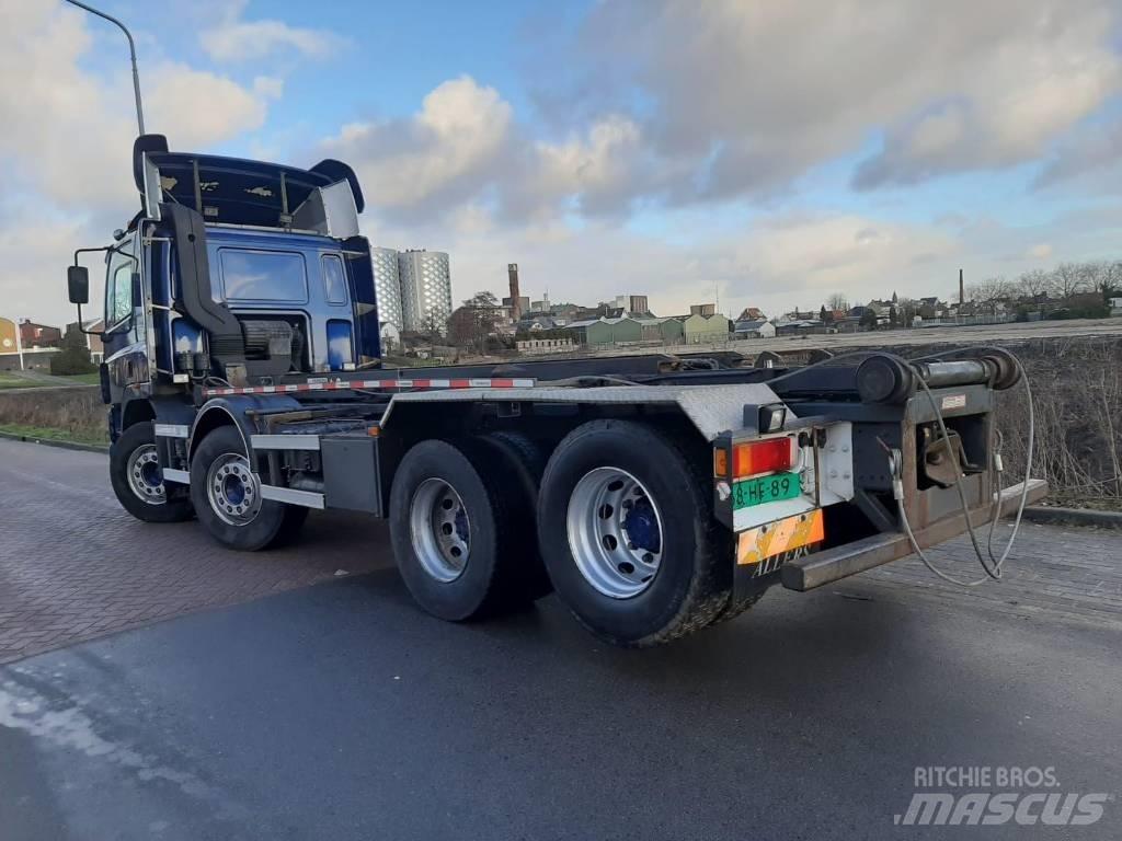 DAF CF 85.480 Rol kiper kamioni sa kukom za podizanje tereta