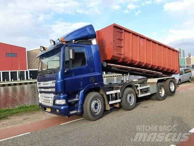 DAF CF 85.480 Rol kiper kamioni sa kukom za podizanje tereta