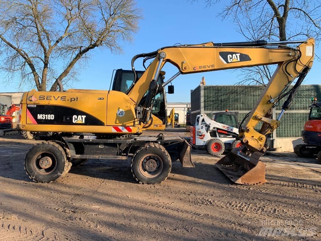 CAT M 318 D Bageri točkaši
