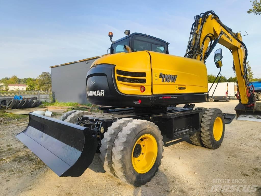 Yanmar B 110 W Bageri točkaši