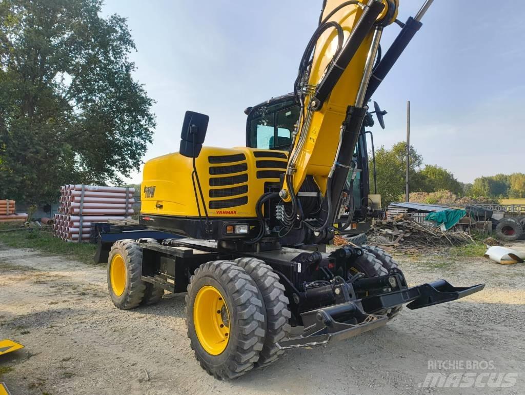 Yanmar B 110 W Bageri točkaši