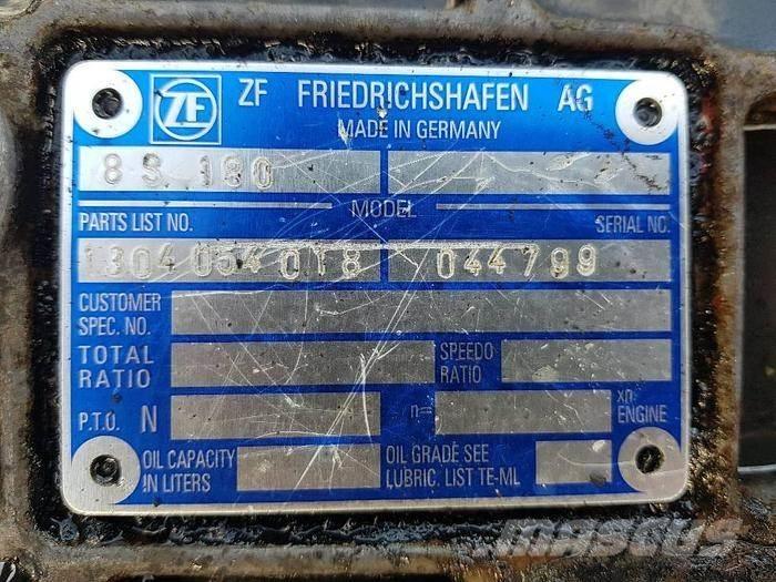  Transmission 8S180 Ostale kargo komponente