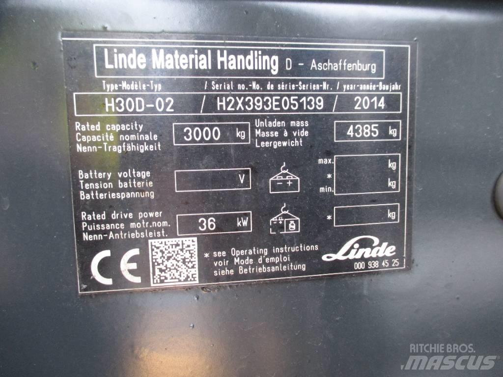 Linde H30D Dizelski viljuškari