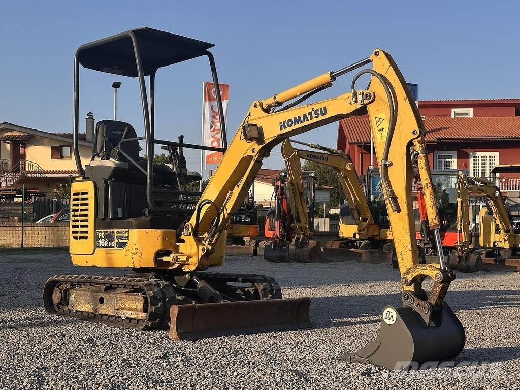 Komatsu PC16R-3HS Mini bageri < 7t