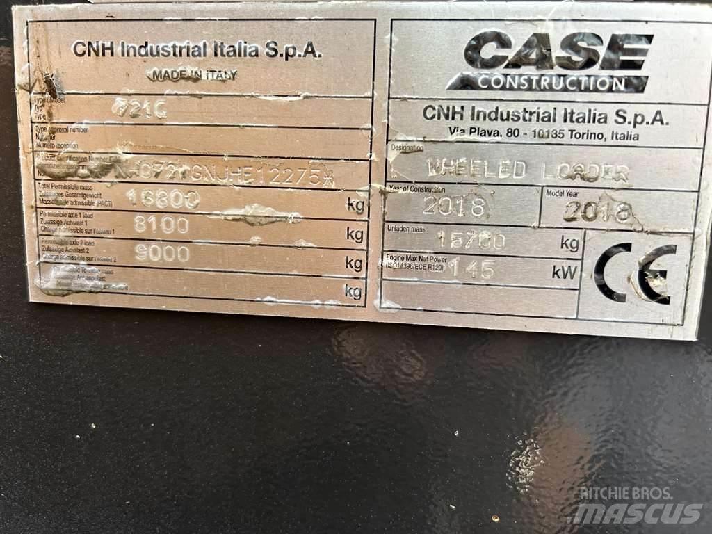 CASE 721G XR Utovarivači na točkove