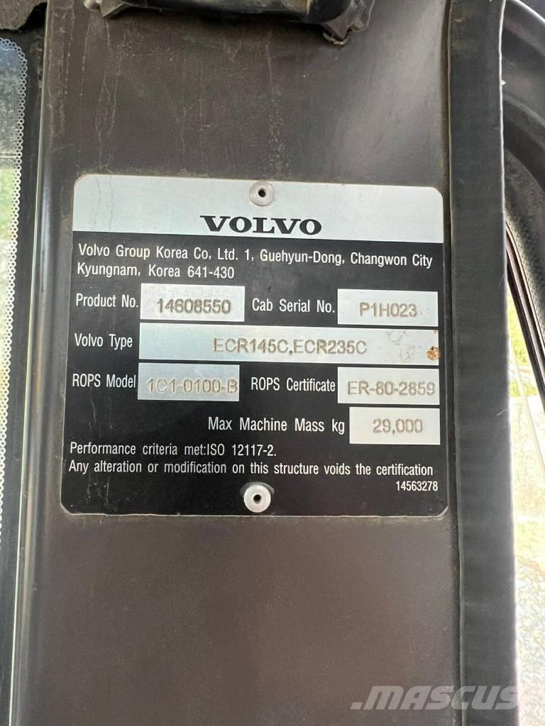 Volvo ECR 235 C L Bageri guseničari