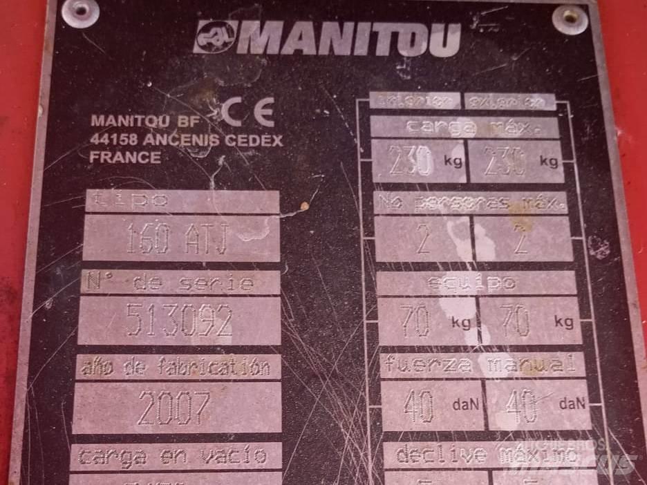 Manitou 160 ATJ Zglobne podizne platforme