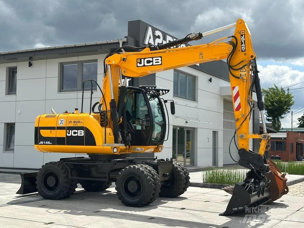 JCB JS 145 W Bageri točkaši