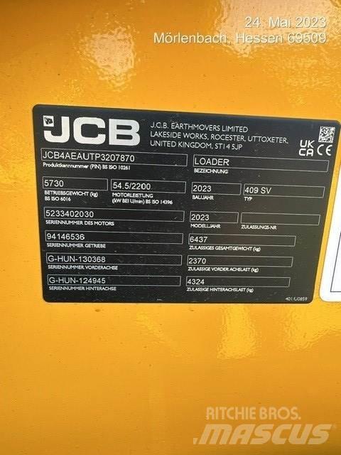 JCB 409 Utovarivači na točkove