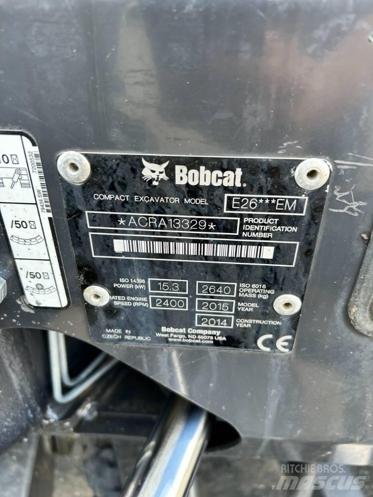 Bobcat E 26 Mini bageri < 7t