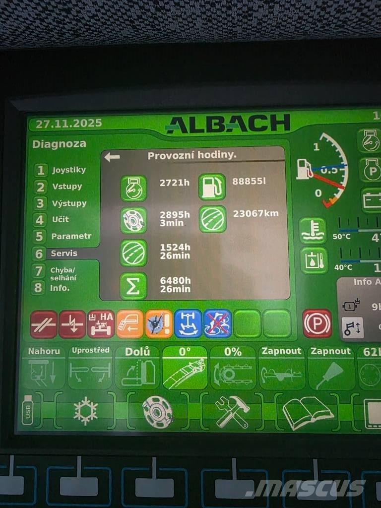 Albach Diamant 2000 Drobilice drva / čiperi