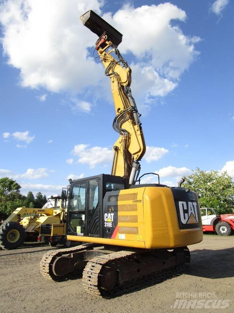 CAT 318 E L   320 322 Bageri guseničari