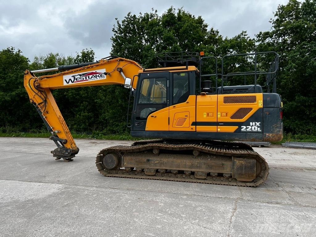 Hyundai HX 220 L Bageri guseničari