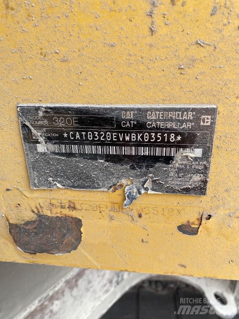 CAT 320 EL Bageri guseničari