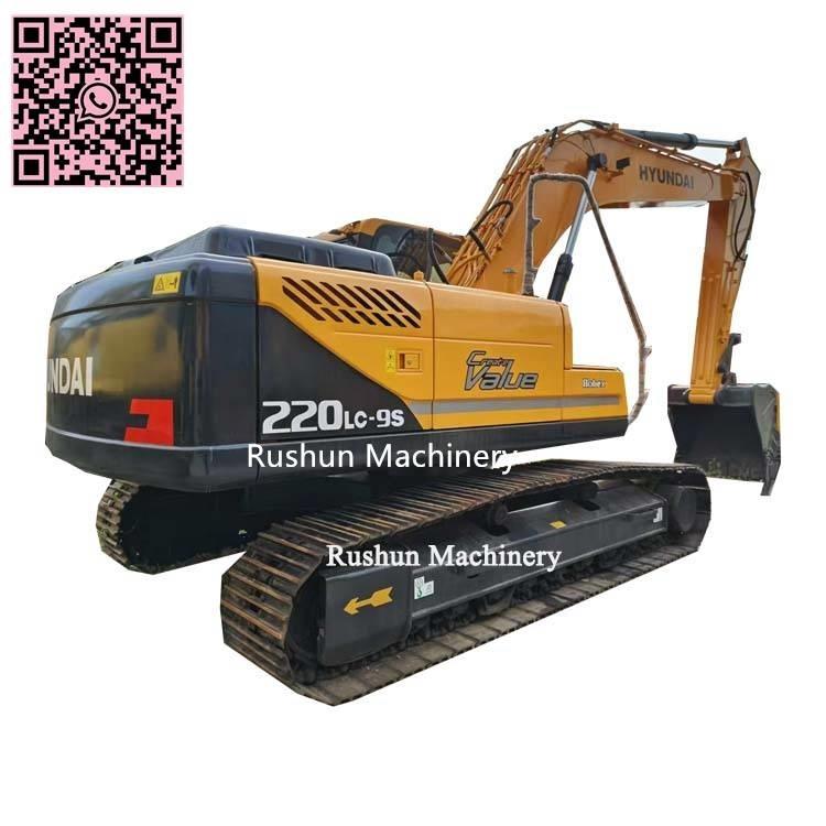 Hyundai R220 Bageri guseničari