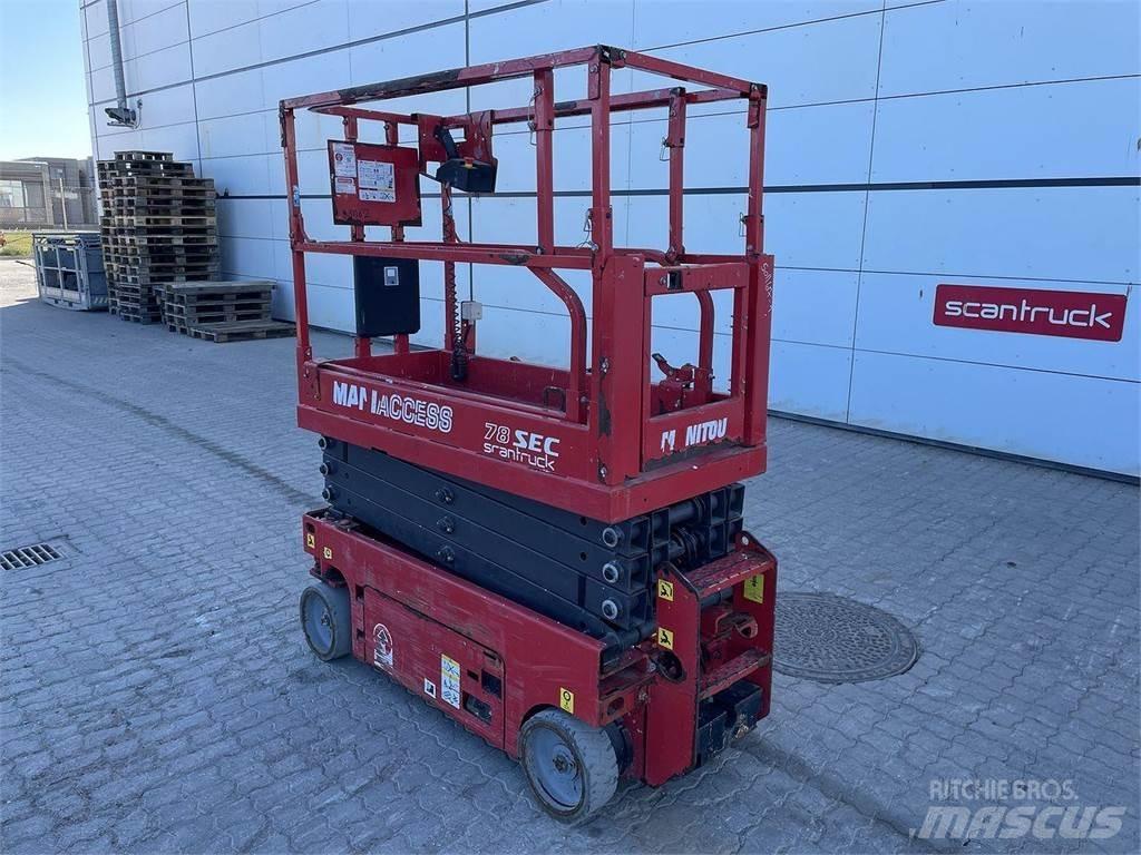 Manitou 78SEC Makazaste platforme